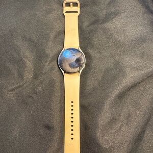 Smartwatch with Tan Band